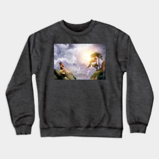 A quiet evening Crewneck Sweatshirt